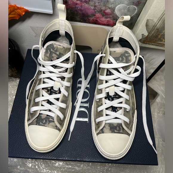 Authentic Dior B23 high top Sneakers unisex size 40eu, Men- 7 or Women-9 - Picture 11 of 16